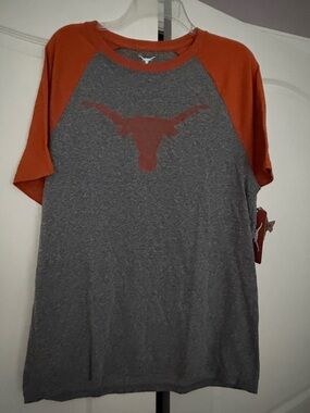 NWT Short Sleeve Raglan Tee with University of Texas Longhorns Logo